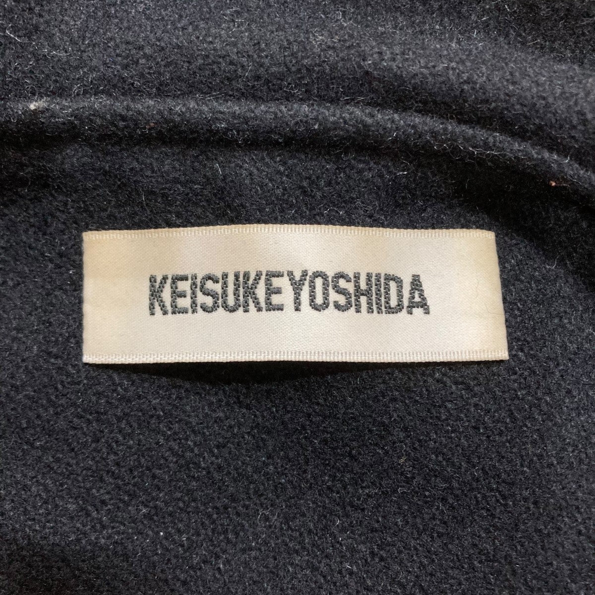KEISUKE YOSHIDA(ケイスケヨシダ) ダッフルベスト KY19AW006 ブラック