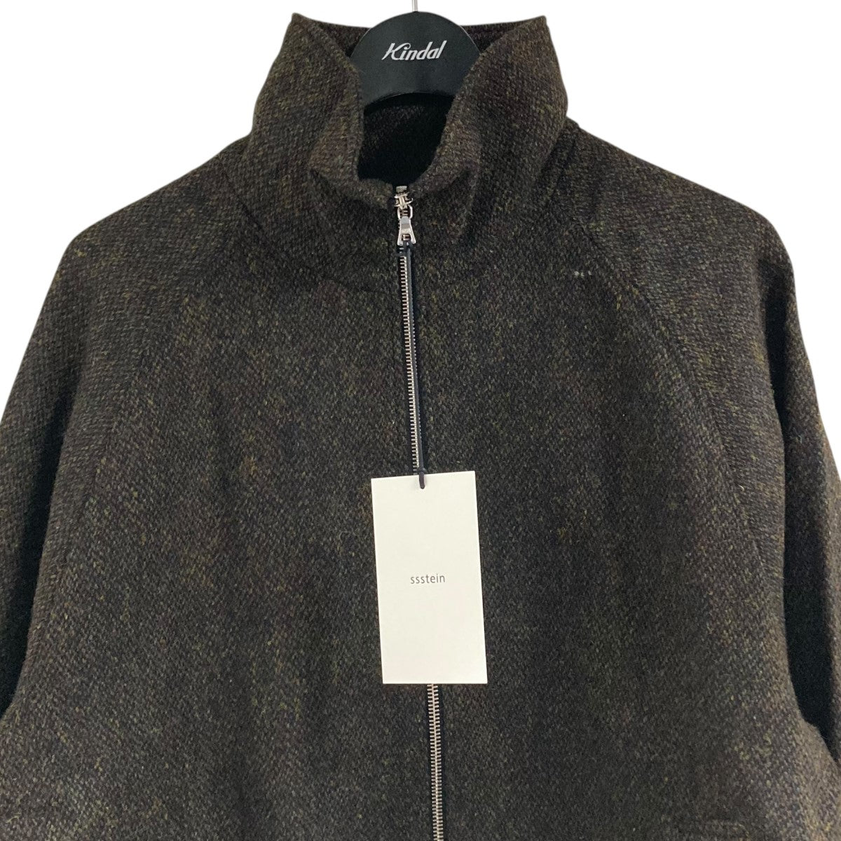 ssstein(シュタイン) 24AWツイードジャケットST.930 Tweed Zip