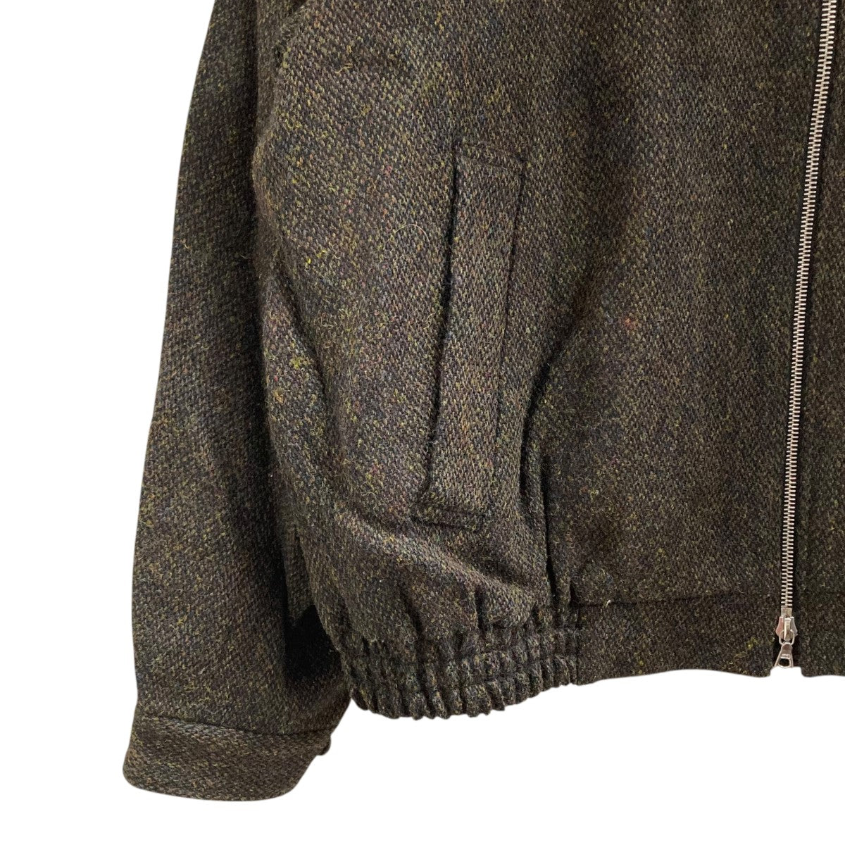 ssstein(シュタイン) 24AWツイードジャケットST.930 Tweed Zip