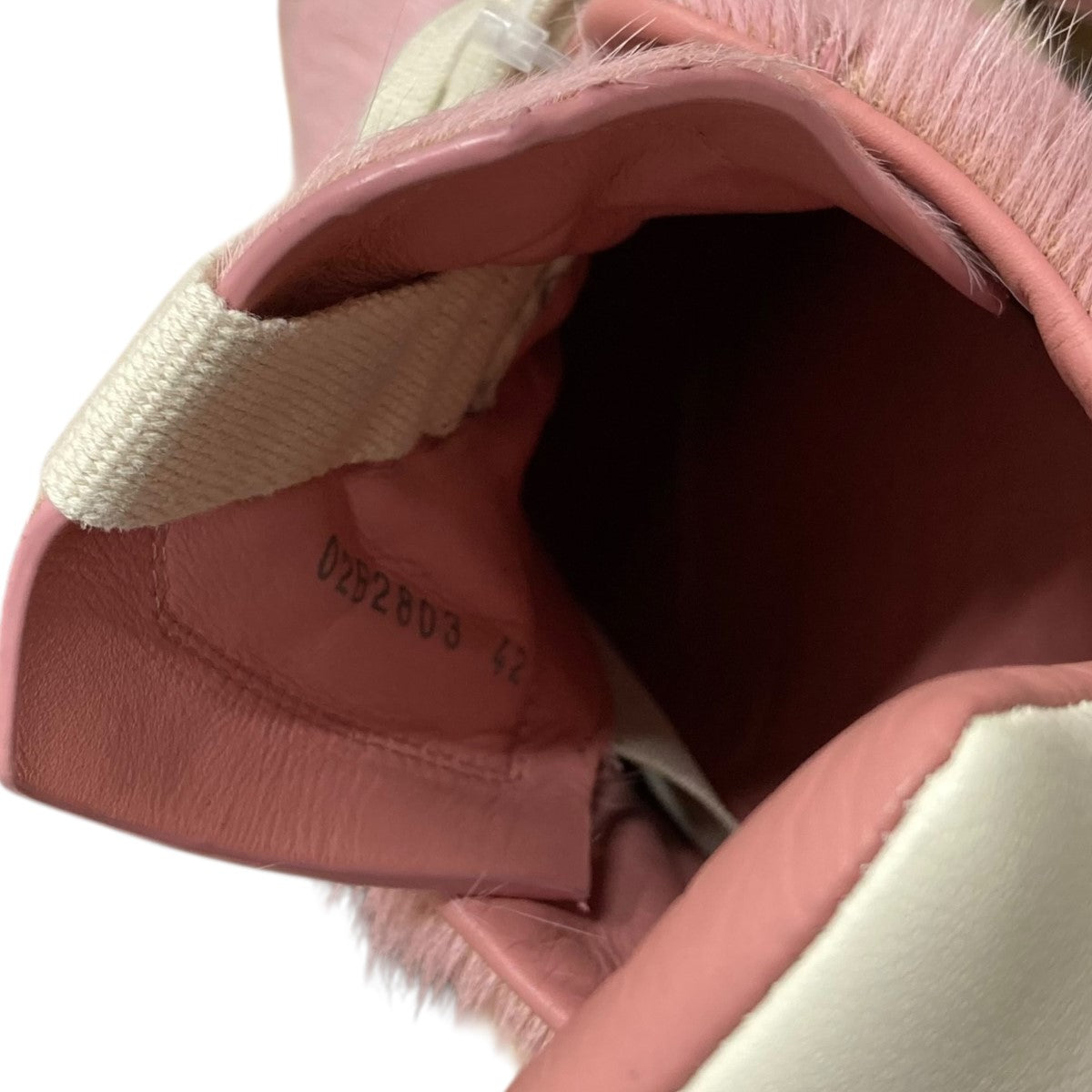 RICK OWENS(リックオウエンス) ハラコゲスランナー 02B2803
