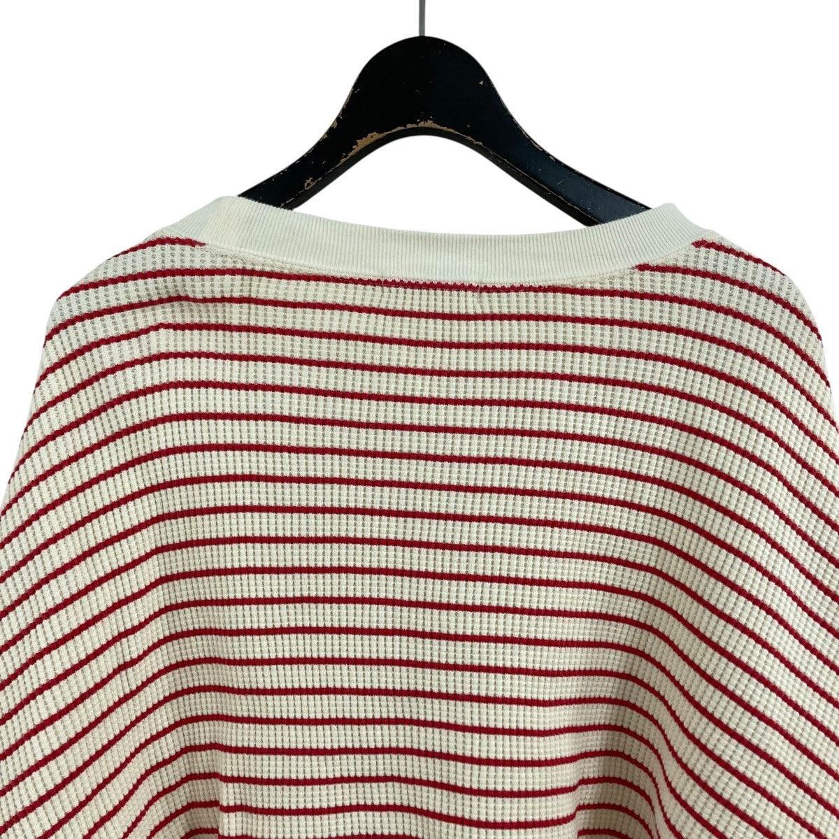 CLANE(クラネ) ボーダーサーマルカットソー 16105-1042 アイボリー