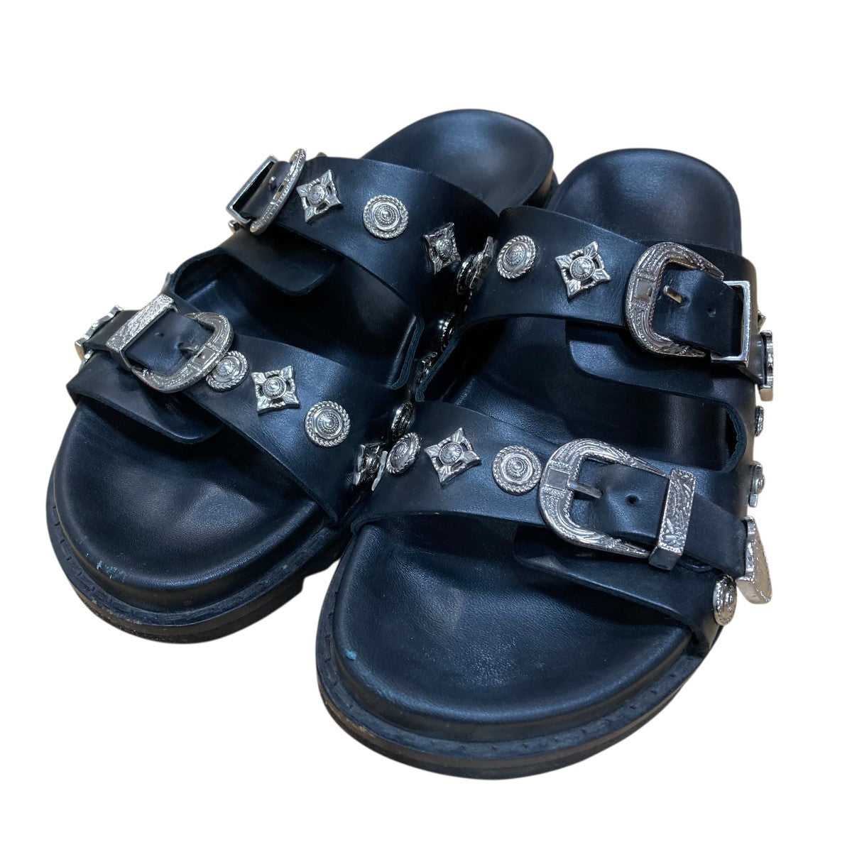 TOGA VIRILIS レザーサンダル 古着・中古-1枚目のアイテム画像