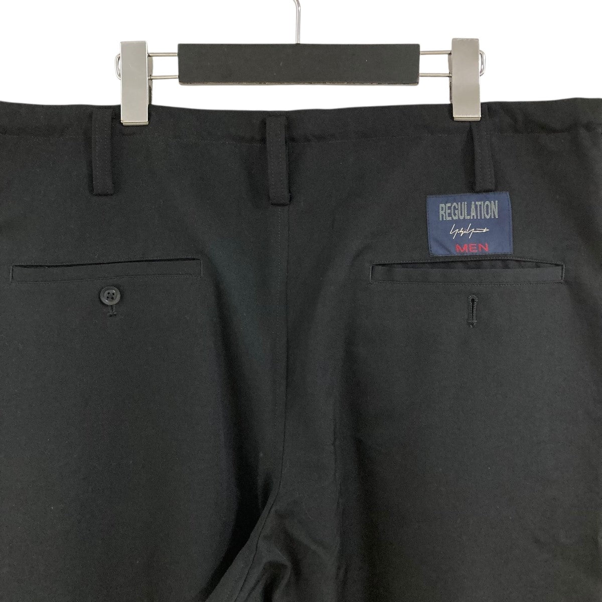 ヨウジヤマモト カジュアルパンツ ドローストリング付き REGULATION Yohji Yamamoto(レギュレーションヨウジヤマモト
