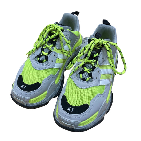 BALENCIAGA×adidas トリプルS スニーカー 712821 ライトイエロー