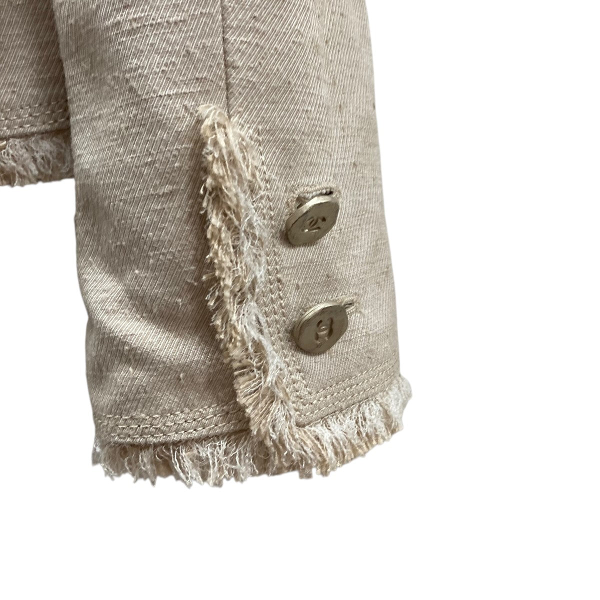 CHANEL(シャネル) ツイードセットアップ P28171V18378 ベージュ