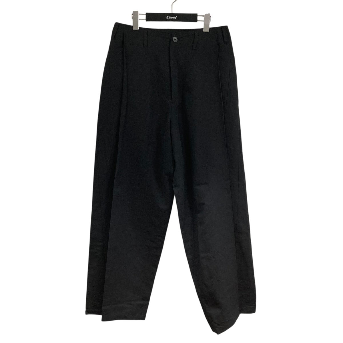 JULIUS(ユリウス) ワイドタックパンツ 867PAM2 ブラック サイズ