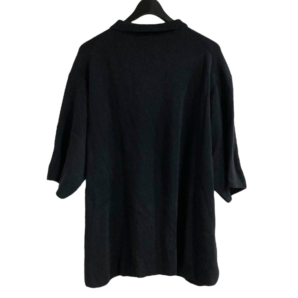 Open-Knit Button-Through Shirt 新品未使用タグ付き シャツ COTTON SHEER KNIT OPEN