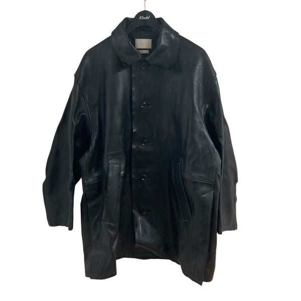 YOKE(ヨーク) レザージャケット YK22AW0401C ブラック サイズ 3