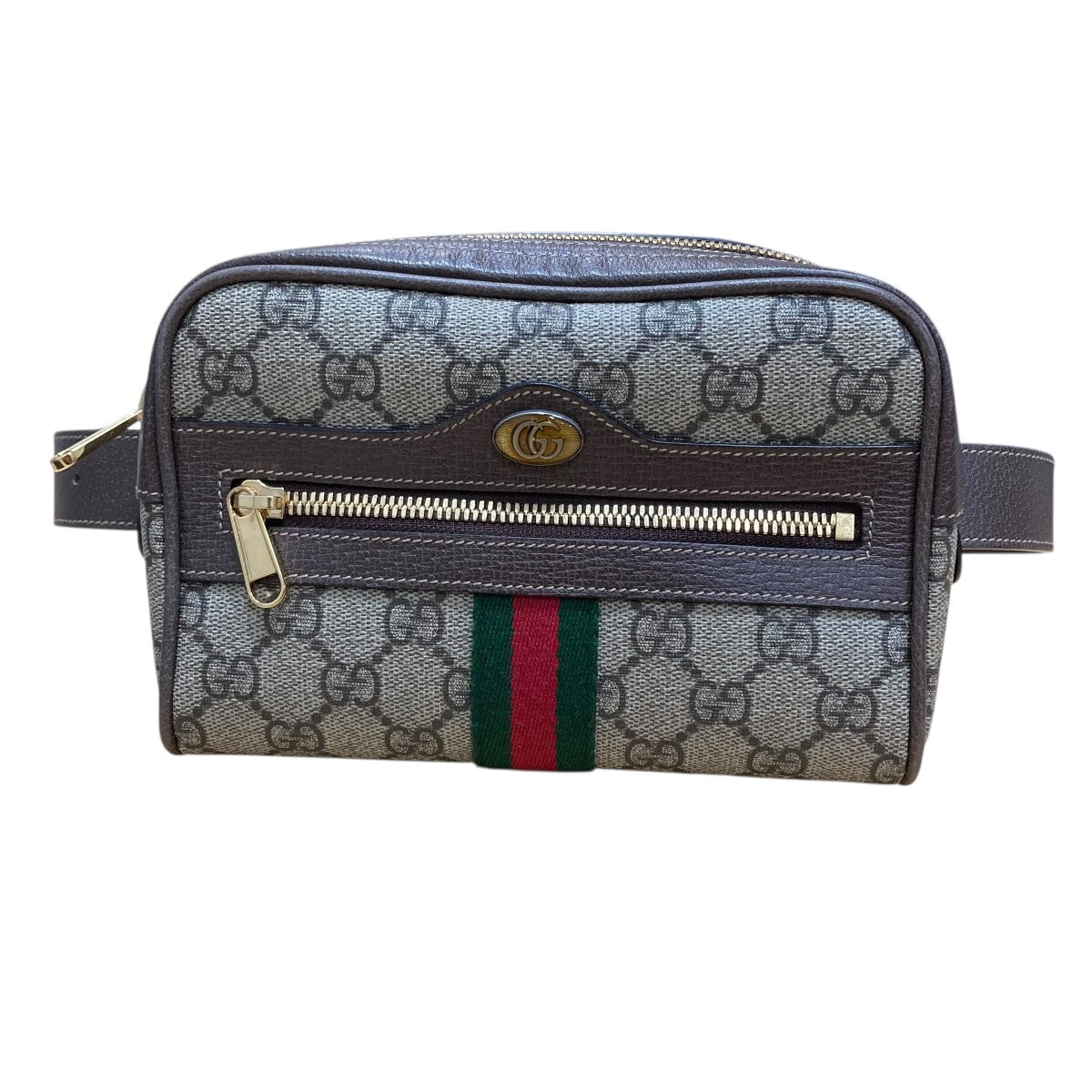GUCCI(グッチ) GGスプリームベルトバッグ 517076 486628 ブラウン