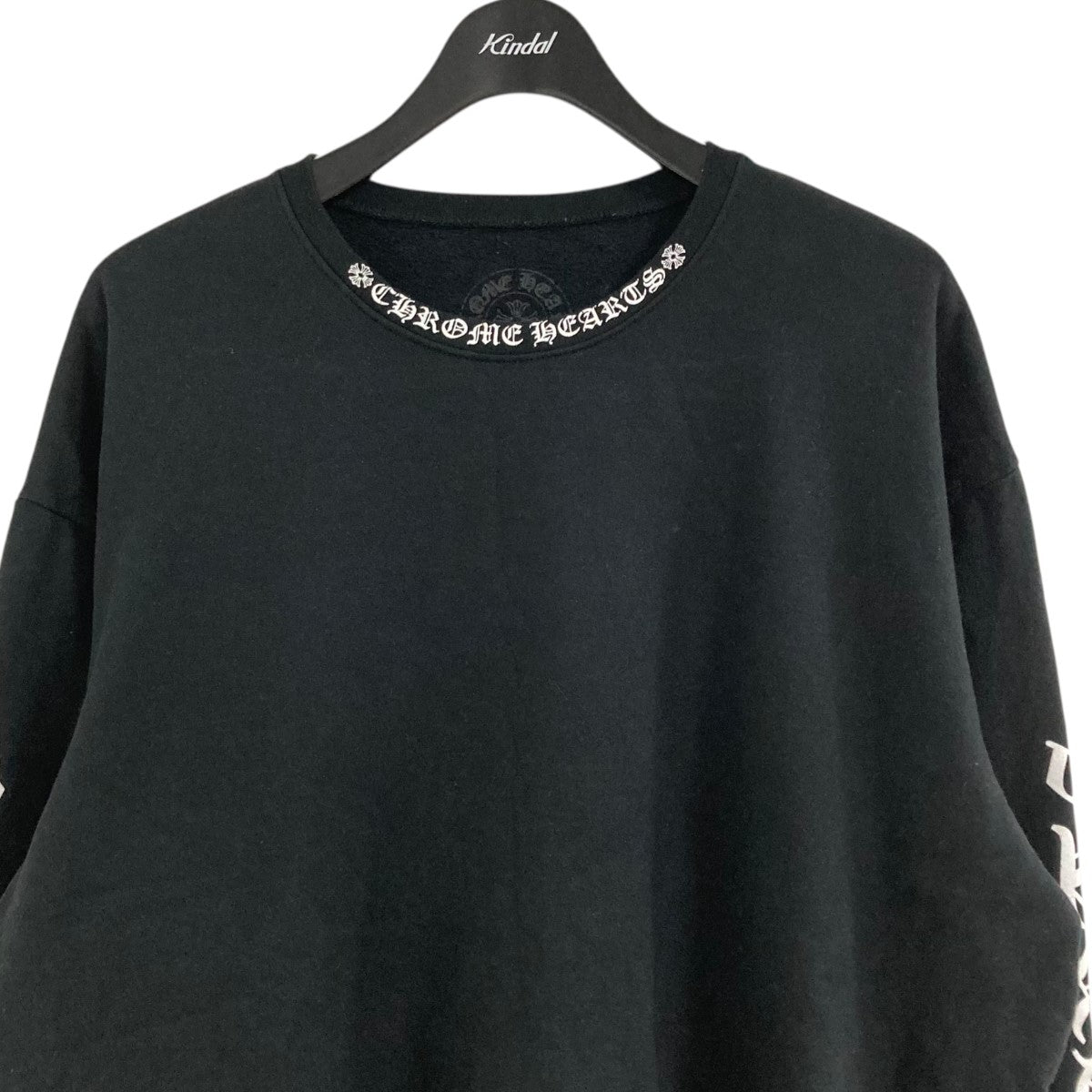 さ*さ様 【XS】クロムハーツCHROME HEARTSスウェット黒は美中古伊勢 CHROME HEARTS クロムハーツ サイズ:M SLO RIDE クロスパッチ
