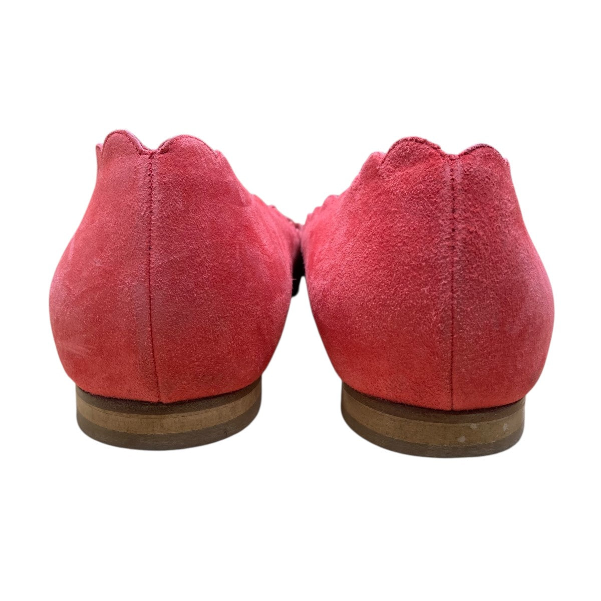 Manolo Blahnik(マノロブラニク) フラットシューズ レッド