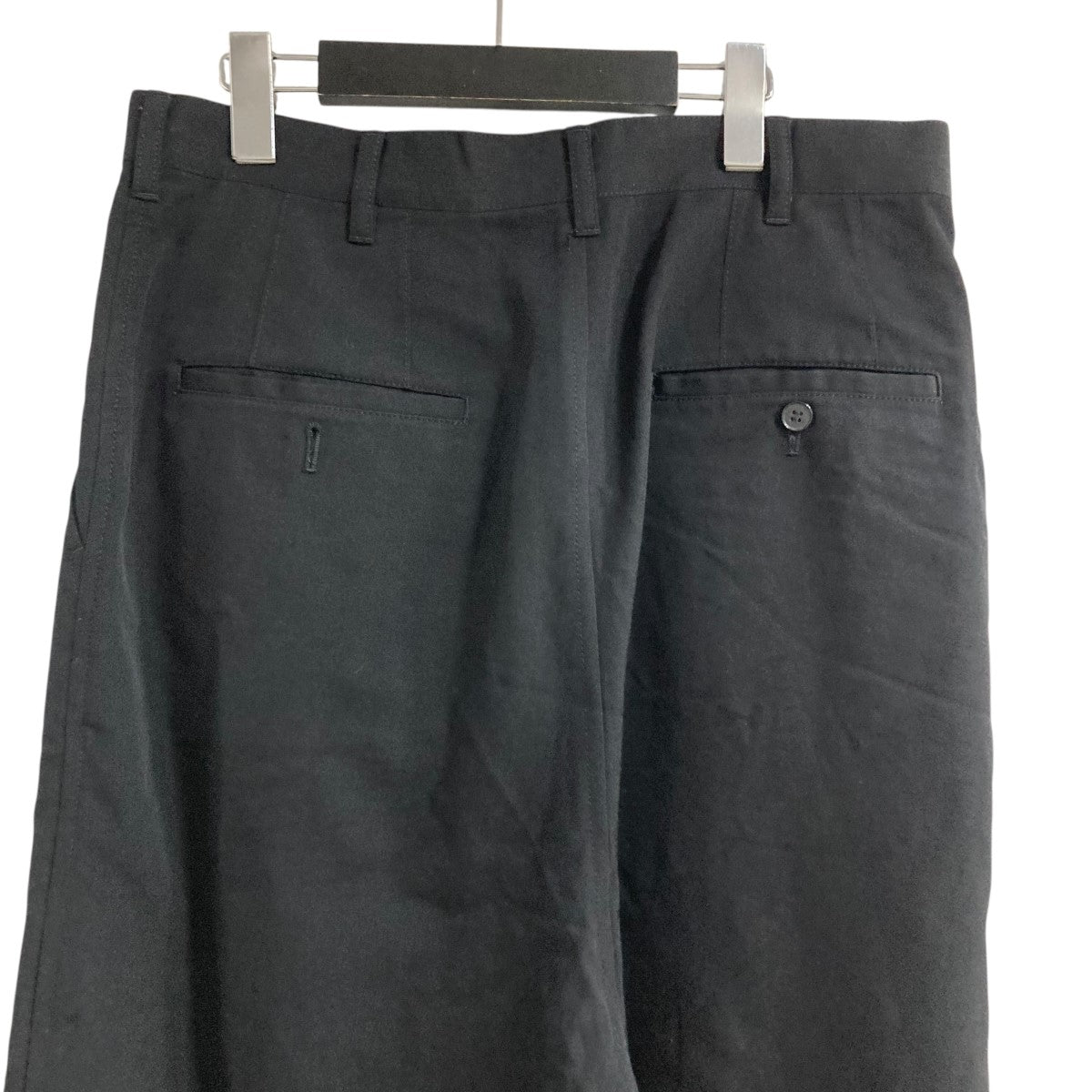 COMME des GARCONS HOMMEウールギャバジン　ワイドパンツ　M COMME des GARCONS HOMME ウールギャバパンツ