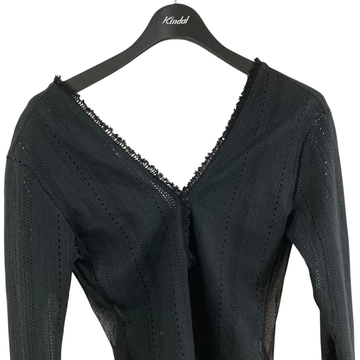 レースカットソー