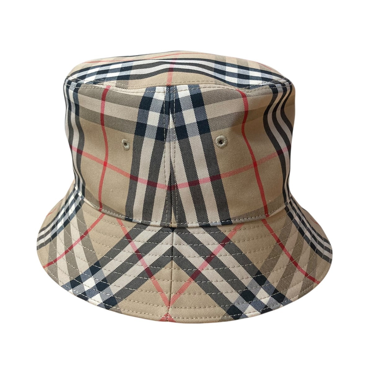1250 バーバリー BURBERRY ハット ベージュ コットン ノバチェック