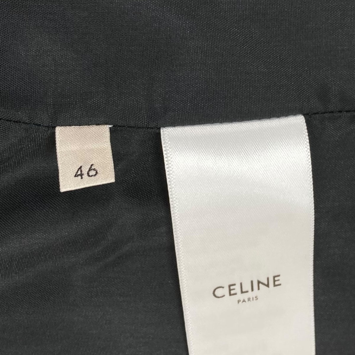 CELINE(セリーヌ) 22SSサテンアーティストプリントテディブルゾン