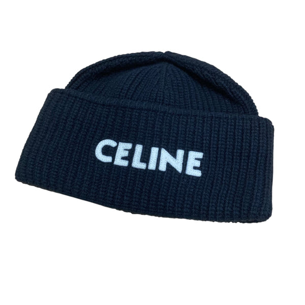 CELINE(セリーヌ) ニット帽 2AC93423P.38NO ブラック サイズ -｜【公式