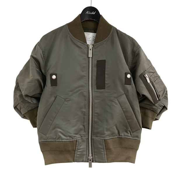sacai(サカイ) MA-1ジャケット SCW-202 カーキ サイズ 1｜【公式