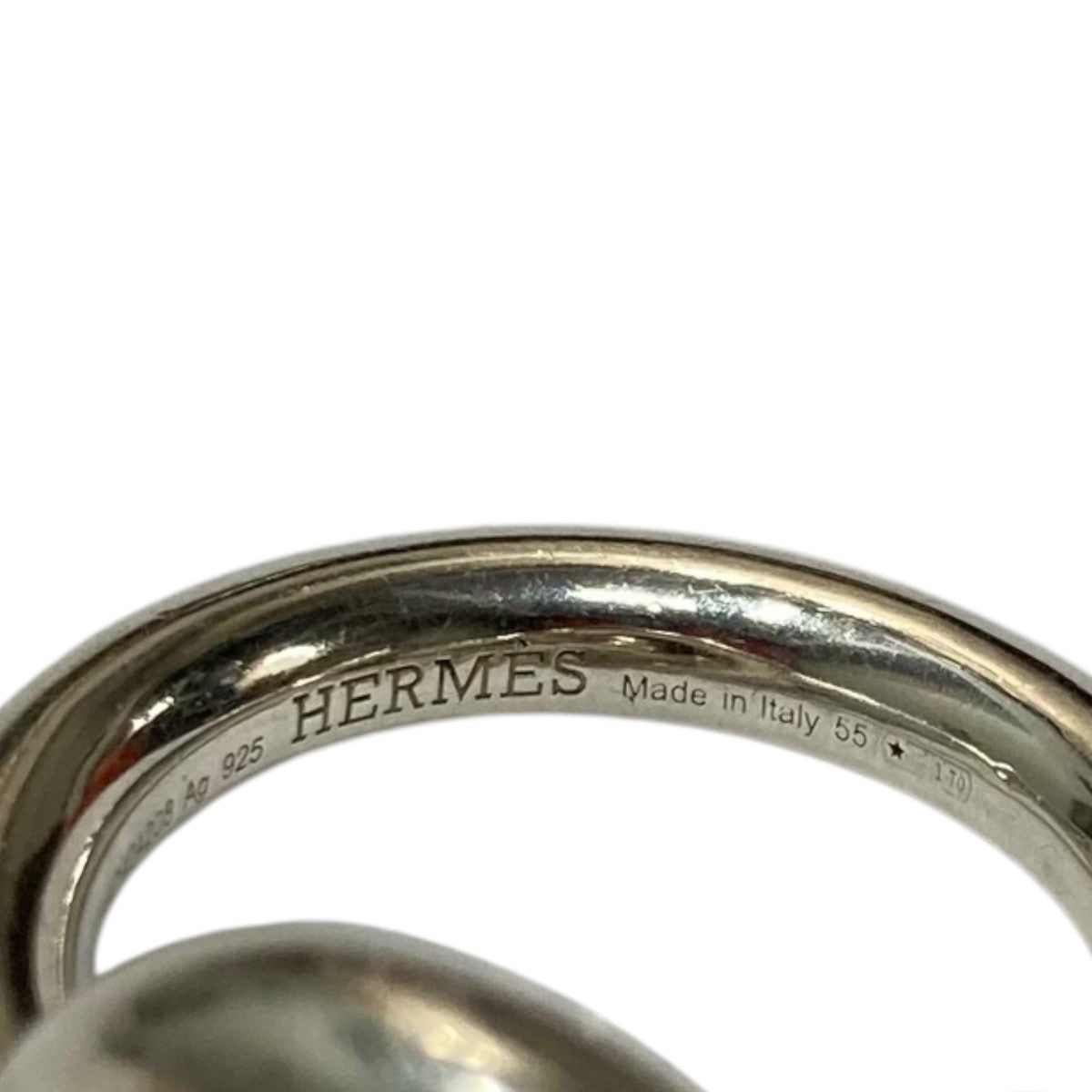 HERMES(エルメス) 23年製造クロワゼットリング 23BD40**** シルバー