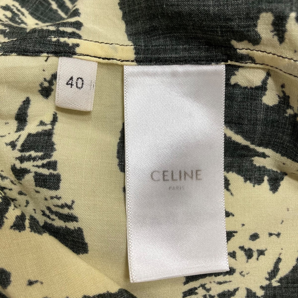 CELINE(セリーヌ) パームツリーシャツ 2C813275U イエロー