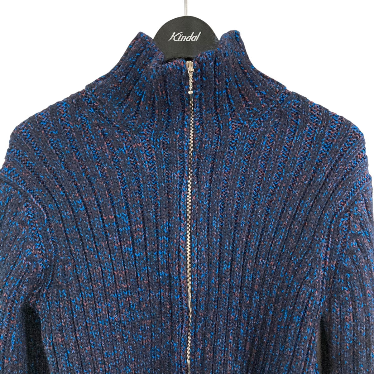 beautiful people カーディガン ネイビー beautiful people(ビューティフルピープル) ジップアップ