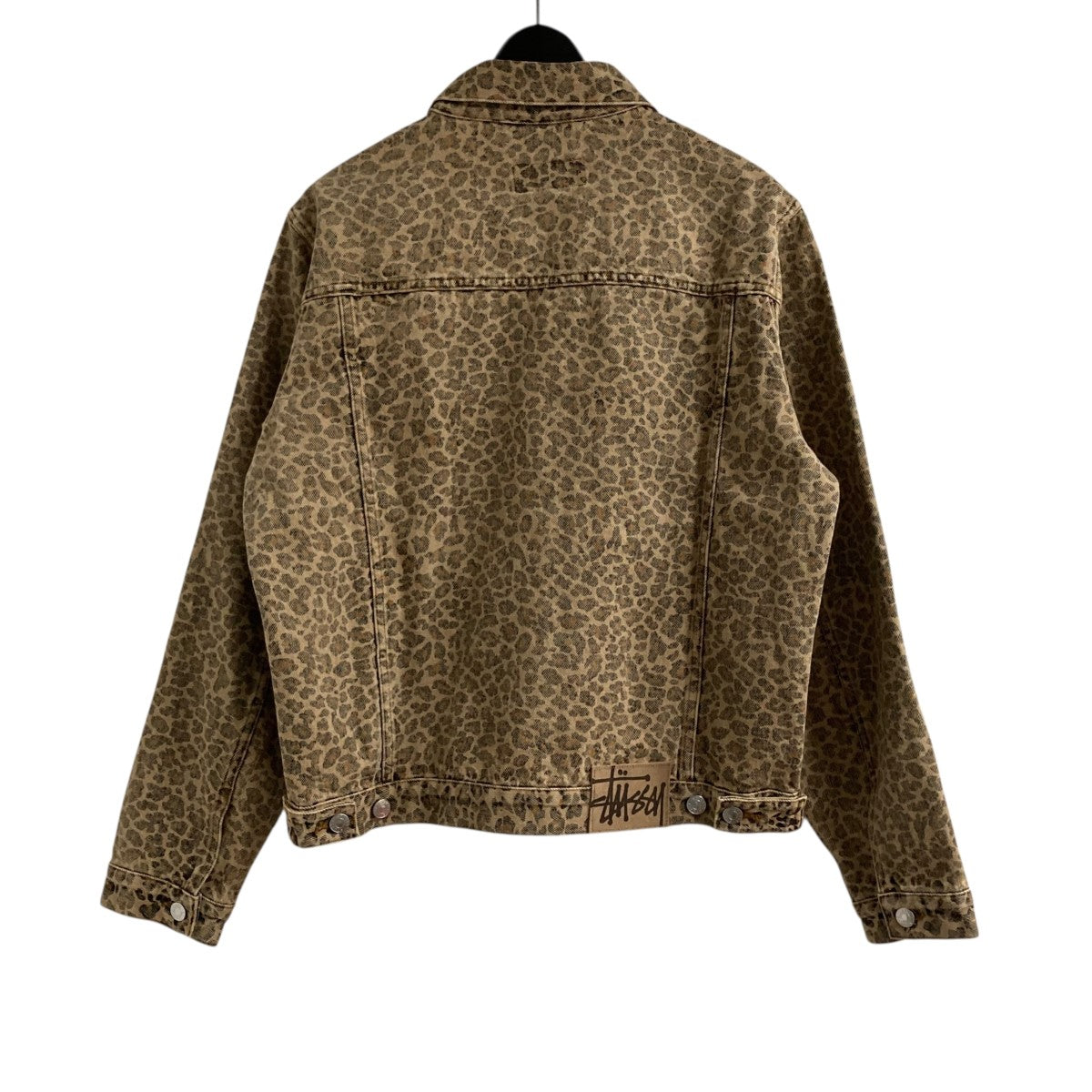 stussy TRUCKER JACKET DENIM レオパード Trucker Jacket Denim – Leopard | Outerwear | Stüssy