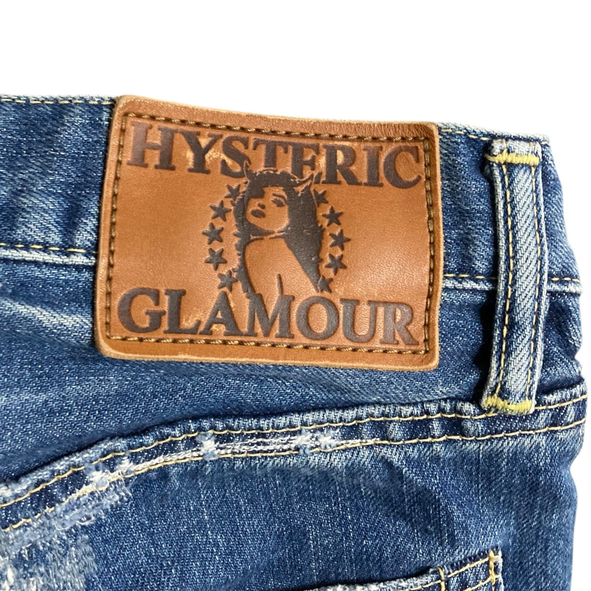 Hysteric Glamour(ヒステリックグラマー) ダメージ加工デニム