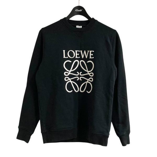 LOEWE ロエベ アナグラム刺繍 スウェットトレーナー LOEWE(ロエベ) クルーネックアナグラム刺繍スウェットH6109900CR