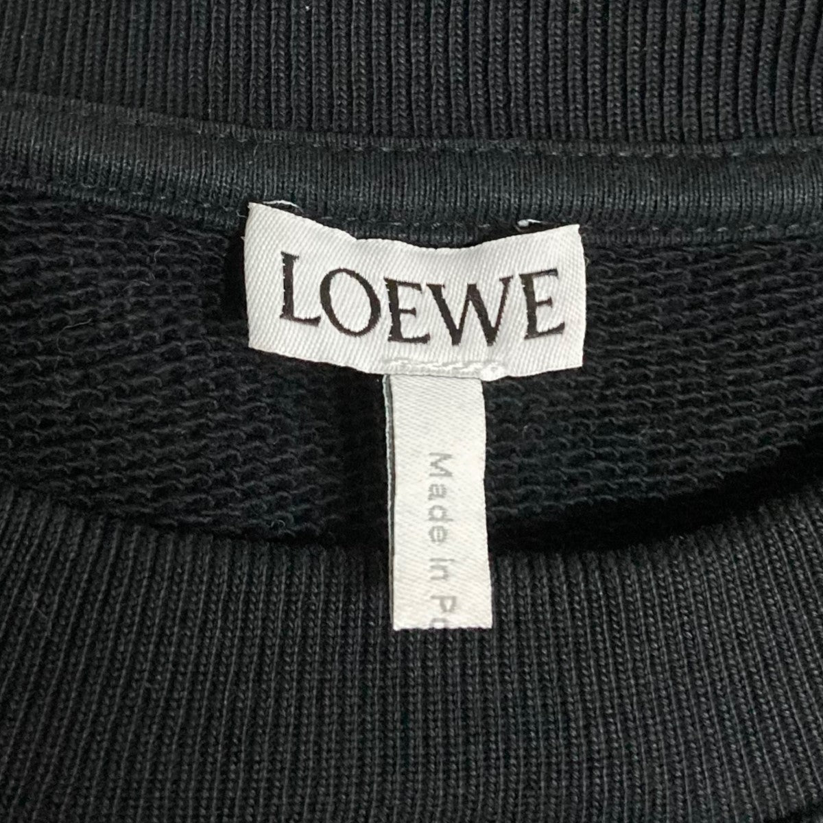 LOEWE(ロエベ) クルーネックアナグラム刺繍スウェットH6109900CR