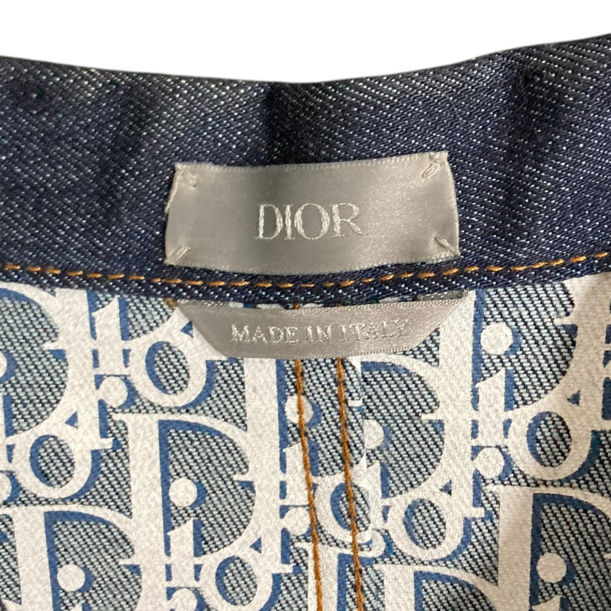 DIOR(ディオール) 内側オブリークデニムジャケット 033D490A226X DIOR(ディオール) 内側オブリークデニムジャケット 033D490A226X