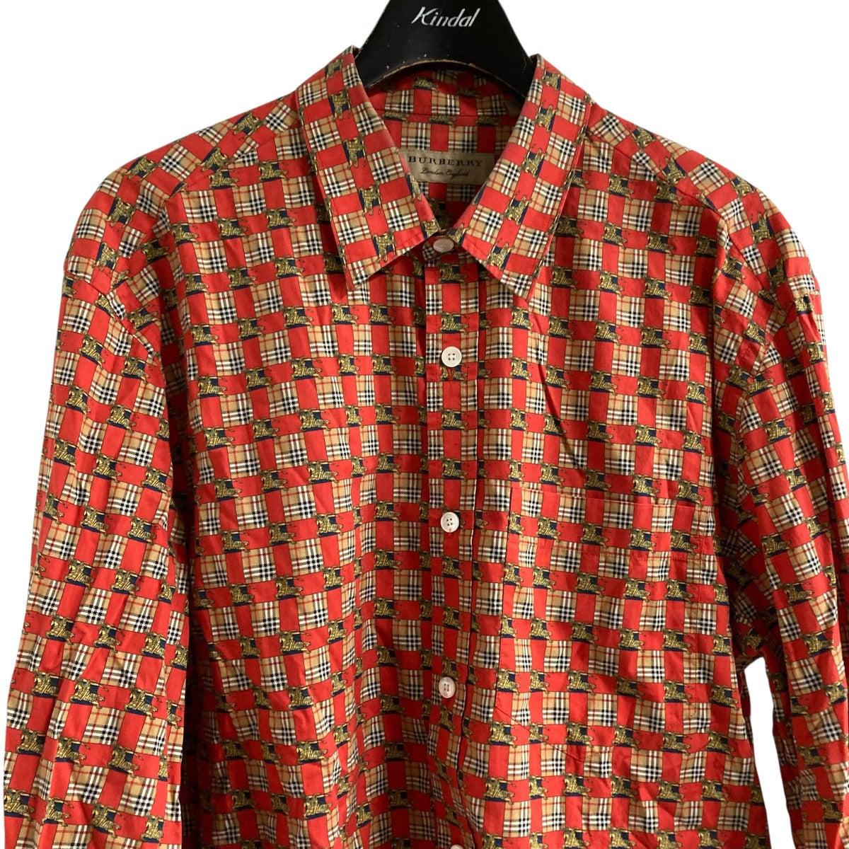 バーバリー ジャンバー サイズ44(M-L) Burberry london england スイングトップ 44 ブルゾン チェック
