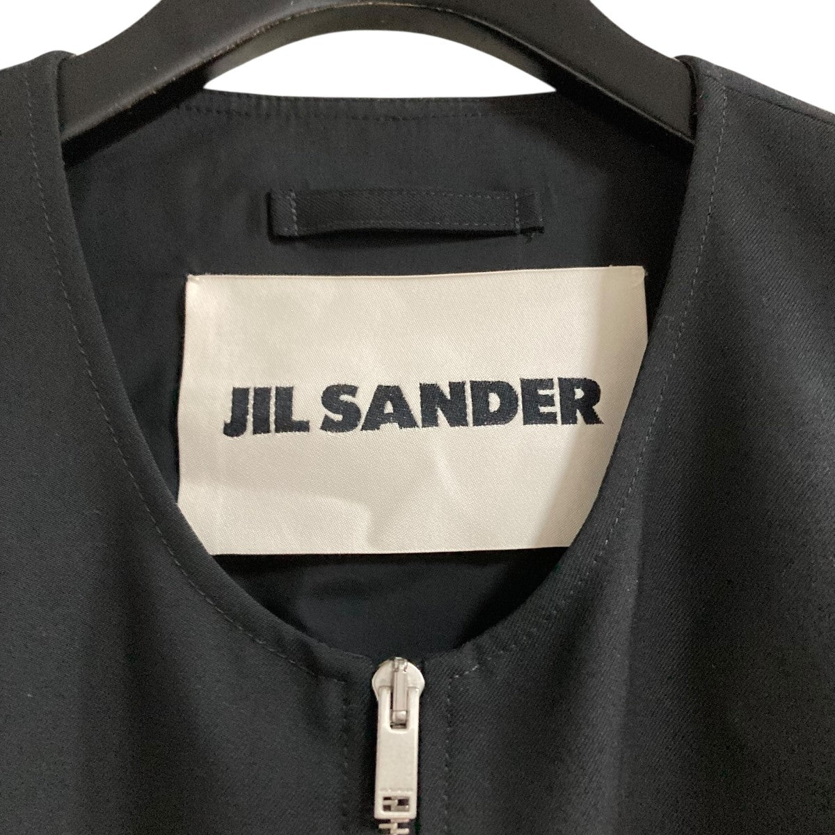 ジルサンダー　20ss ベスト　JILSANDER JIL SANDER (ジルサンダー) VEST 20 / BLACK | Detail