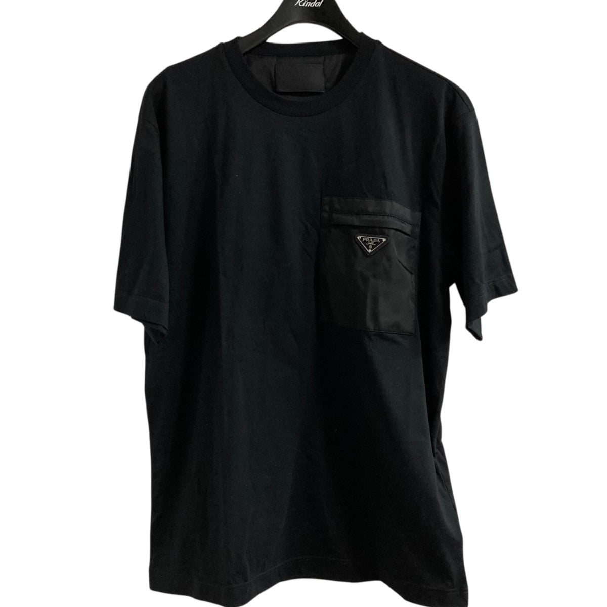 PRADA(プラダ) Re-Nylon xジャージー Tシャツ UJN661 ブラック