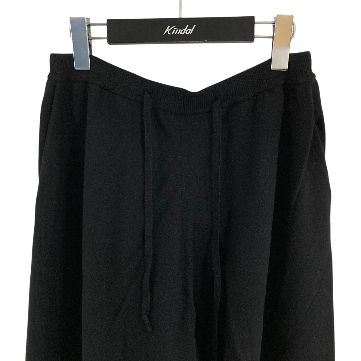 COMOLI ウール ニットパンツ 古着・中古-2枚目のアイテム画像