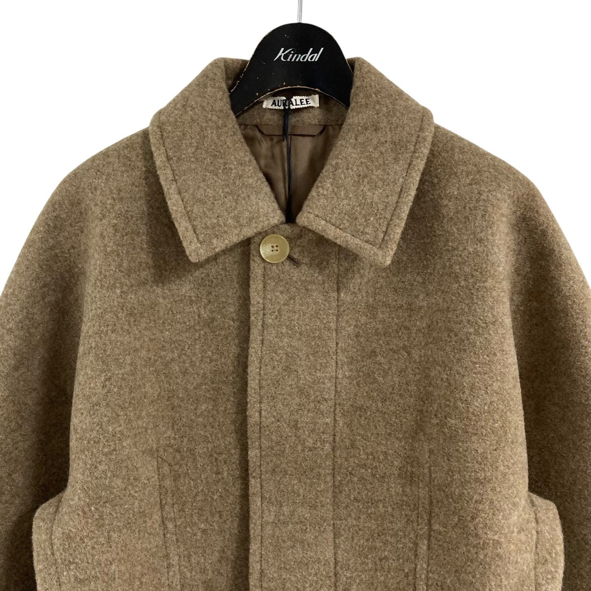 サイズ3 オーラリー AURALEEF フィールドコート AURALEE(オーラリー) フーテッドダブルコート A22AC03FB