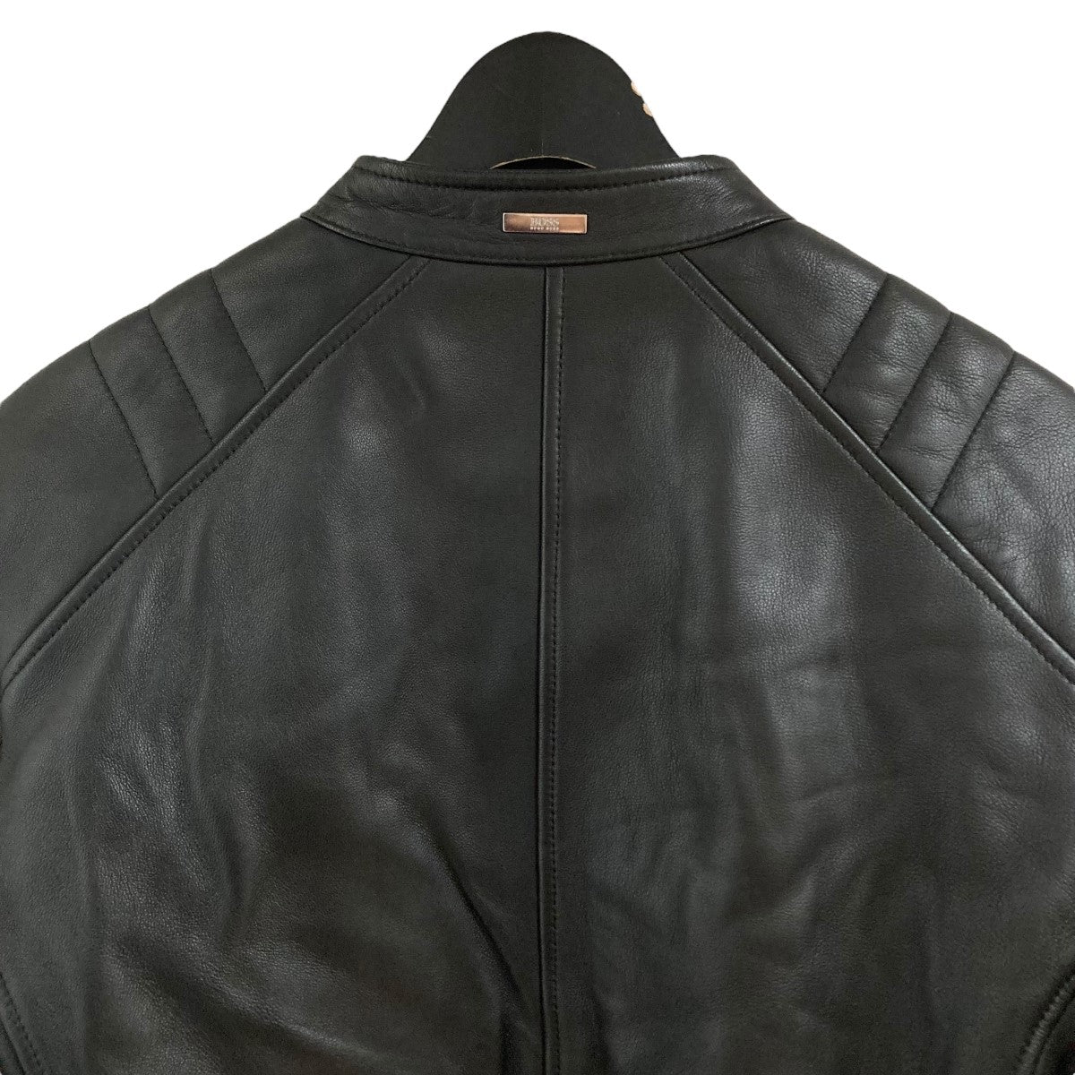 HUGO BOSS(ヒューゴボス) ライダースジャケット 10228890 ブラック