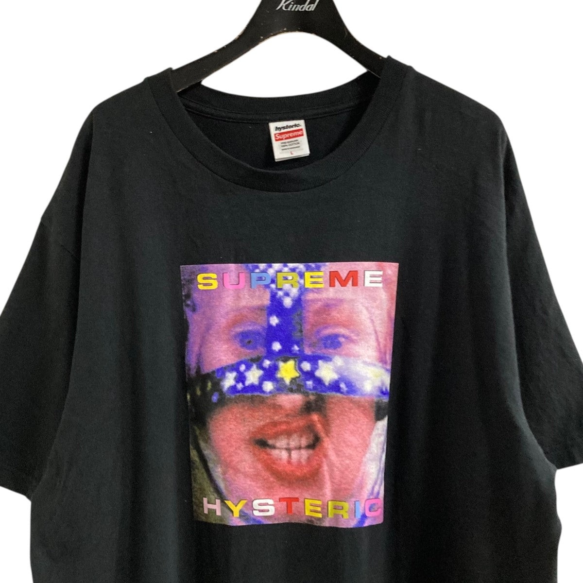 Supreme×Hysteric Glamour HEADCASE TEEプリントTシャツ