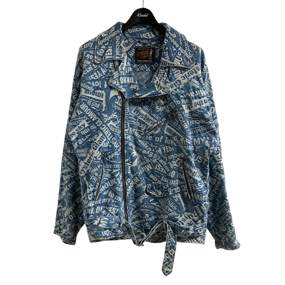 公式 Hysteric Glamour(ヒステリックグラマー) デニムライダース ジャケット・アウター