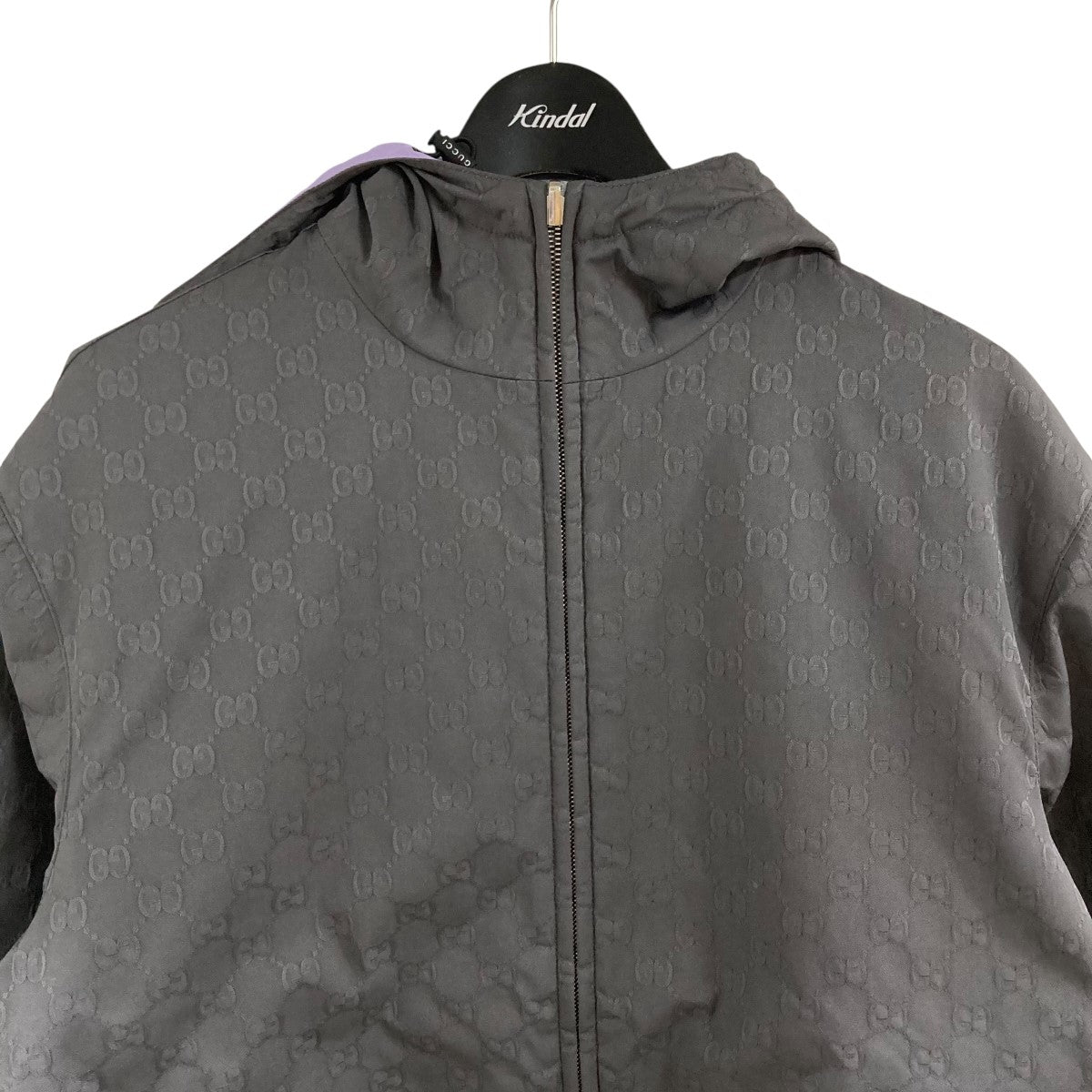 GUCCI(グッチ) GGナイロンリバーシブルジップアップジャケット 795697