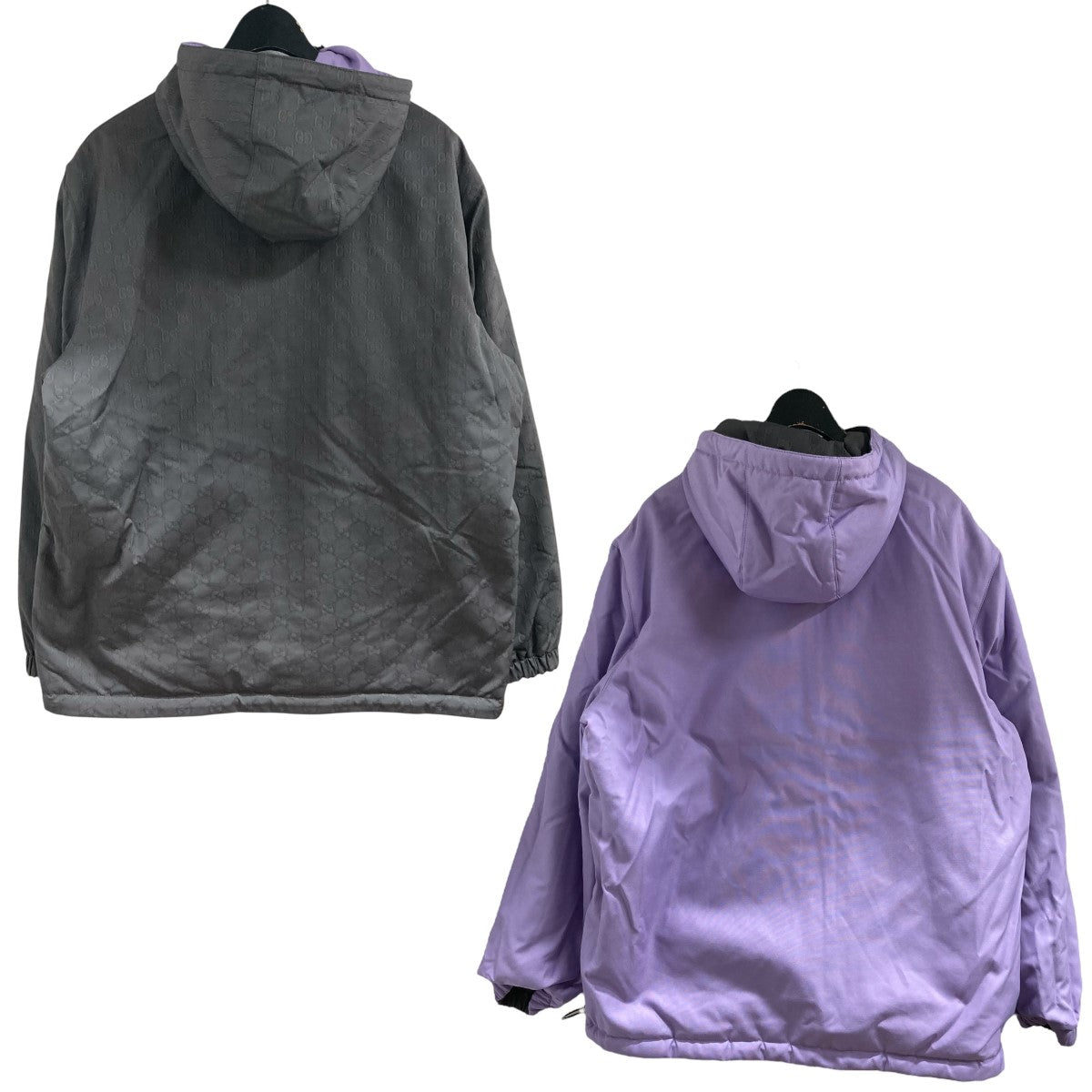 GUCCI(グッチ) GGナイロンリバーシブルジップアップジャケット 795697