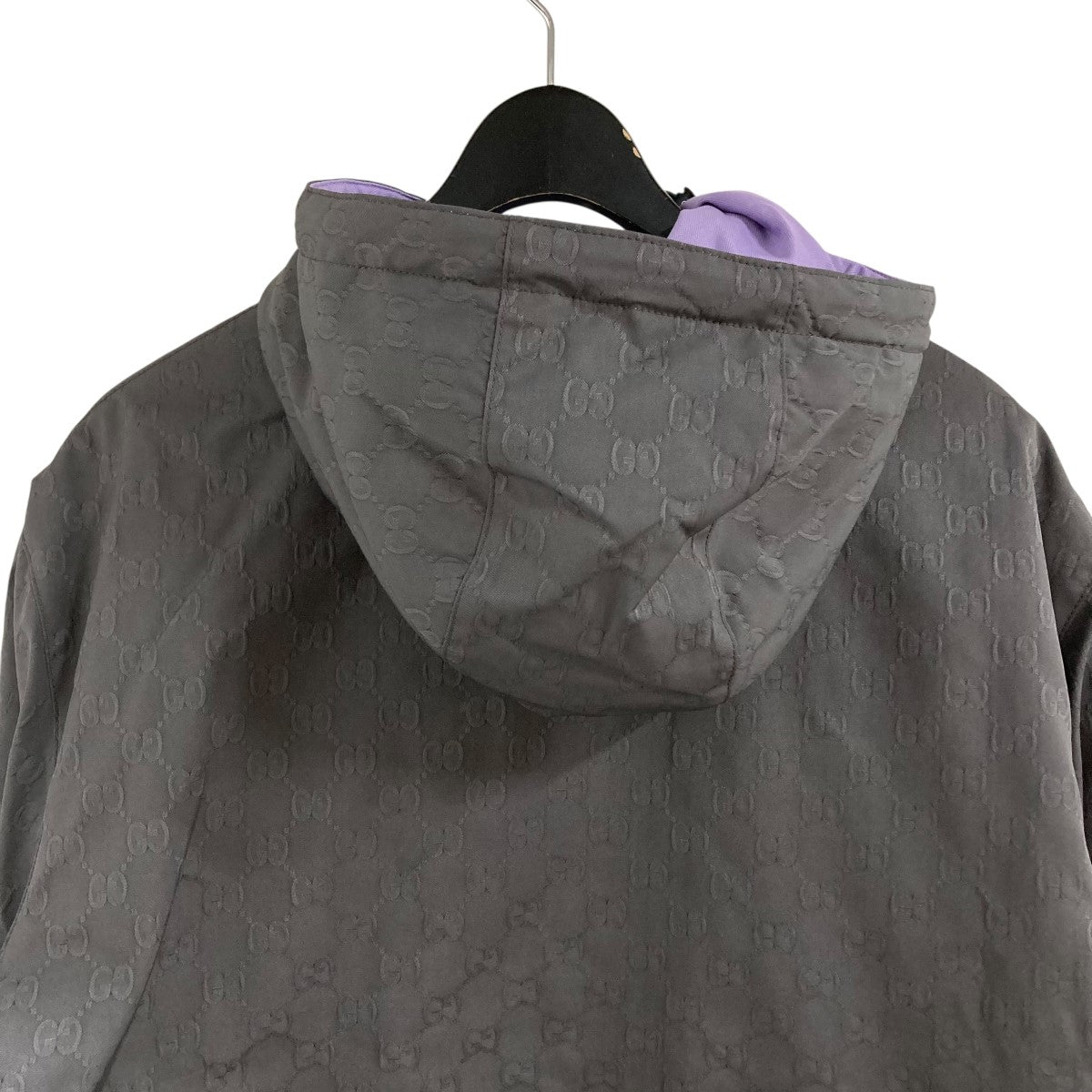 GUCCI グッチ リバーシブルナイロンブルゾン メンズ 50 GUCCI(グッチ) GGナイロンリバーシブルジップアップジャケット 795697