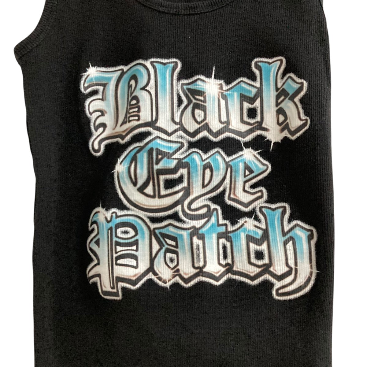 THE BLACK EYE PATCH(ブラックアイパッチ) プリントタンクトップ