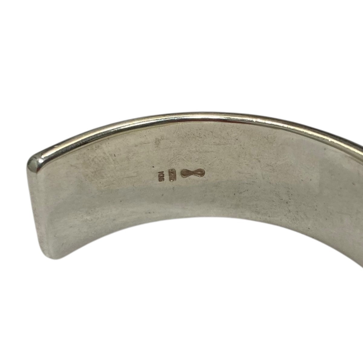 WAKAN SILVER SMITH BN-074 平打ち15mm Arabesque bangle 古着・中古-6枚目のアイテム画像