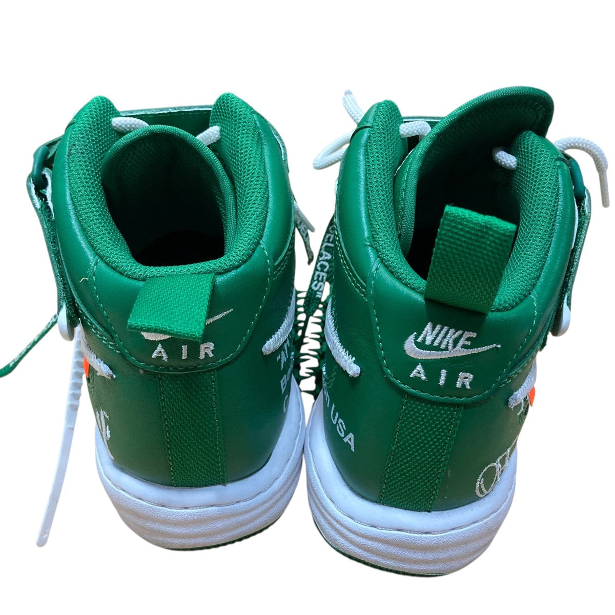 NIKE×OFFWHITE ハイカットスニーカー DR0500-300 グリーン サイズ 26cm