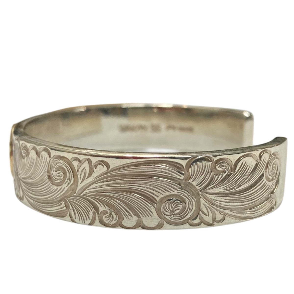 【美品】ワカンシルバースミス wakan silver smith バングル wakan silver smith(ワカンシルバースミス) K18 モルガン