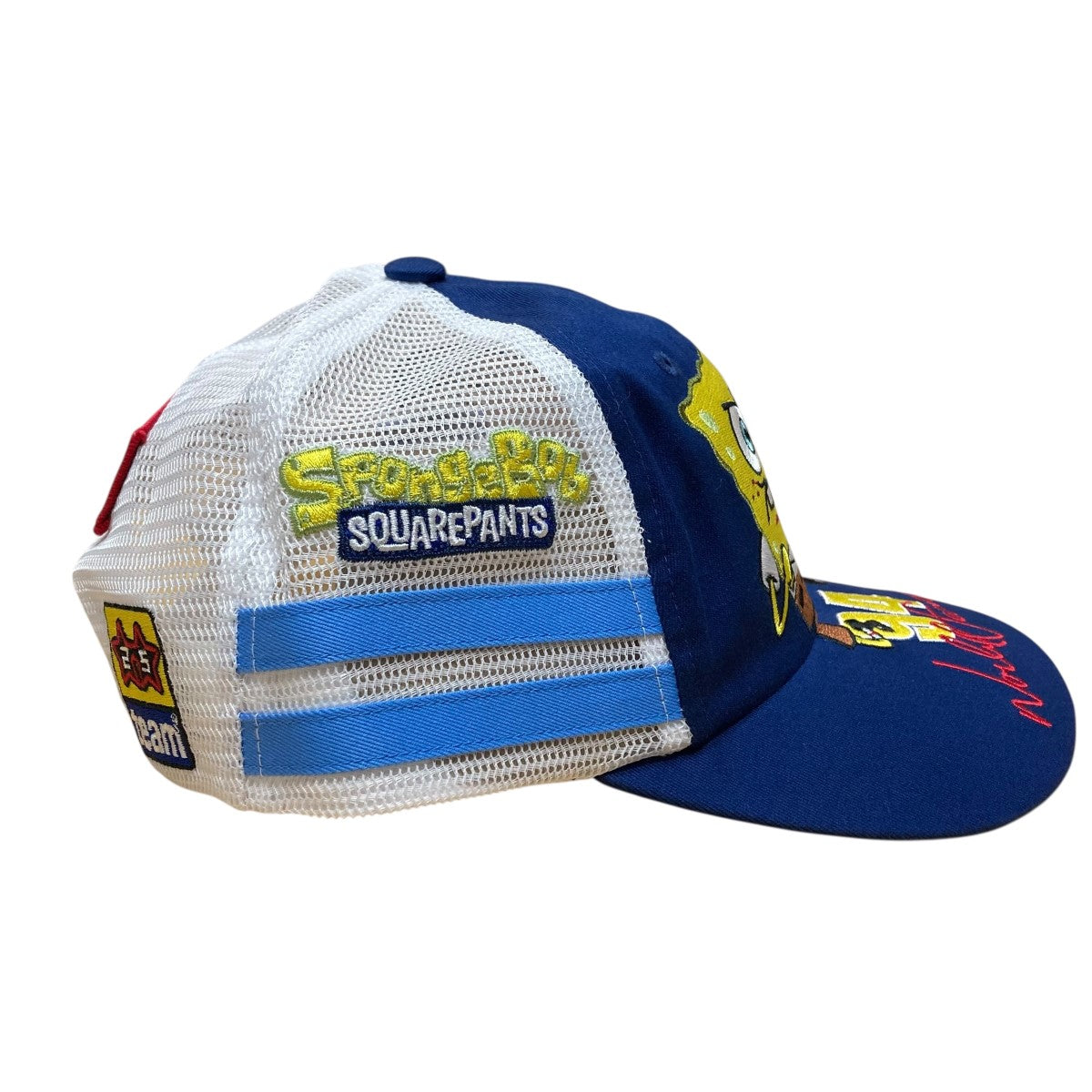 Supreme(シュプリーム) スポンジボブキャップ ネイビー サイズ
