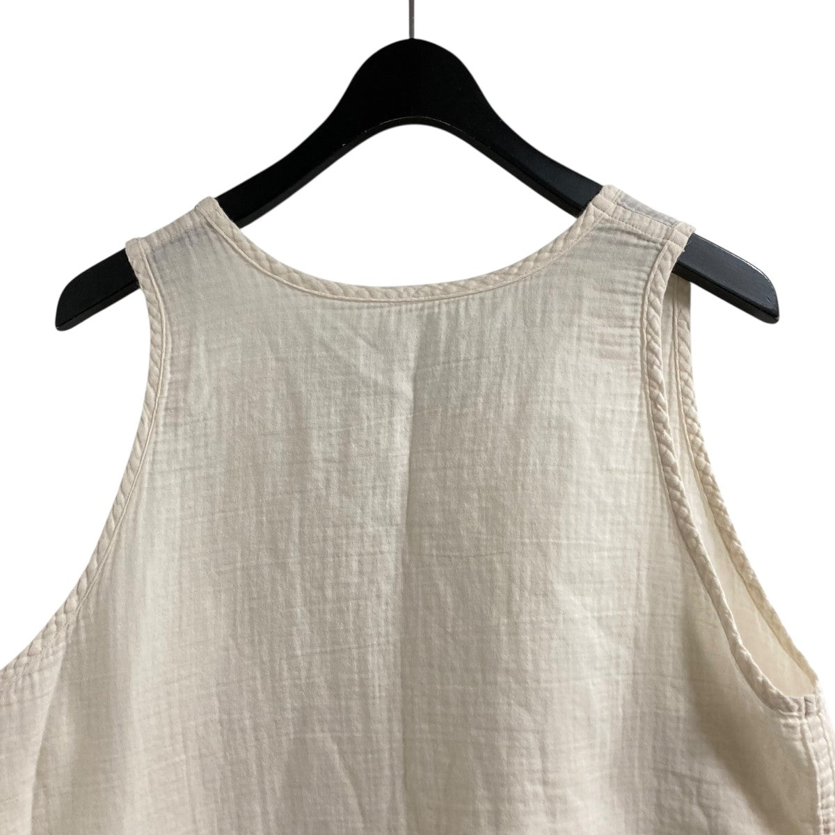 PORTER CLASSIC - PORTER CLASSIC ノースリーブ 1(S位) アイボリー 【古着】【中古】 PORTER CLASSIC ノースリーブ 1(S位) アイボリー 【古着】