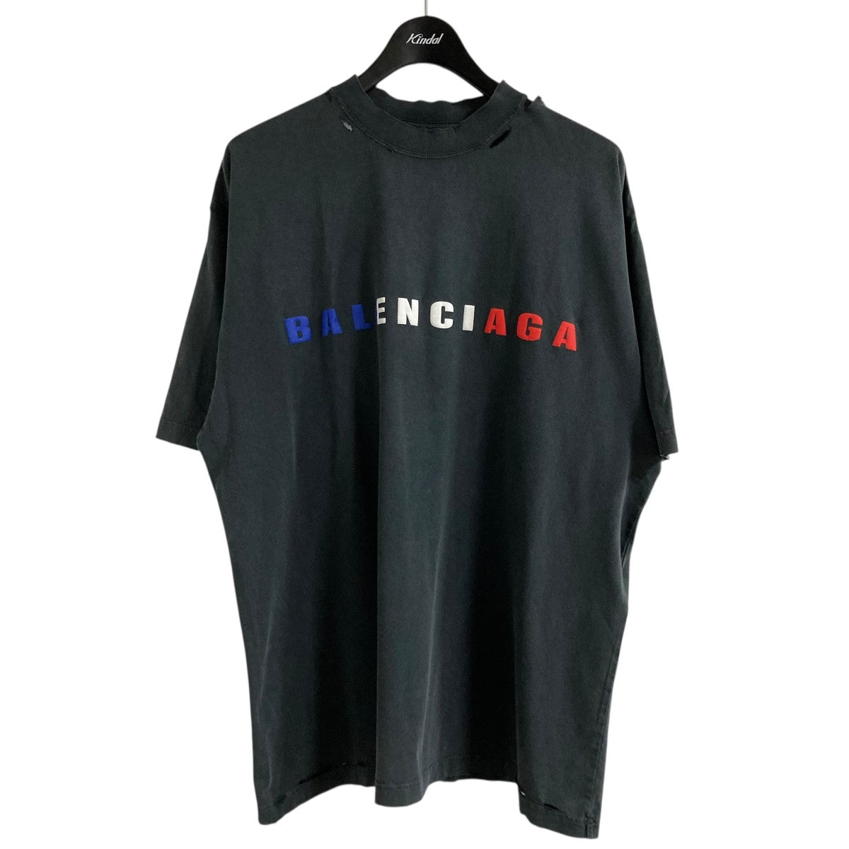 BALENCIAGA(バレンシアガ) ダメージ加工Tシャツ811688 811688