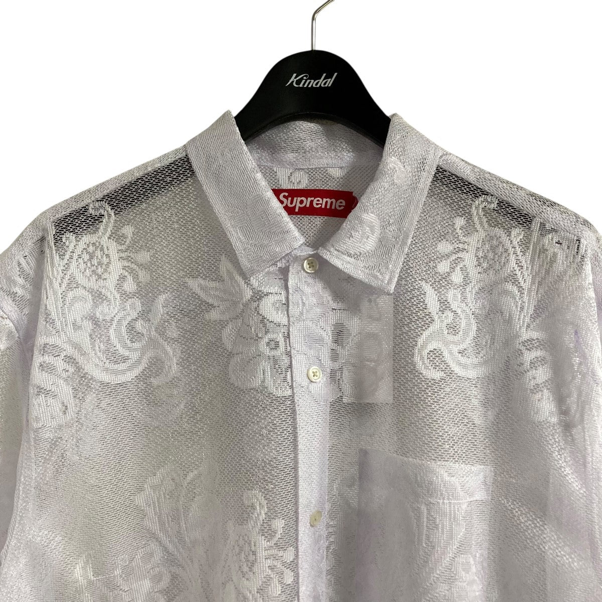 supreme Lace S/S Shirt レースシャツ シュプリーム M シュプリーム 20SS Lace S/S Shirt レース オープンカラー 半袖