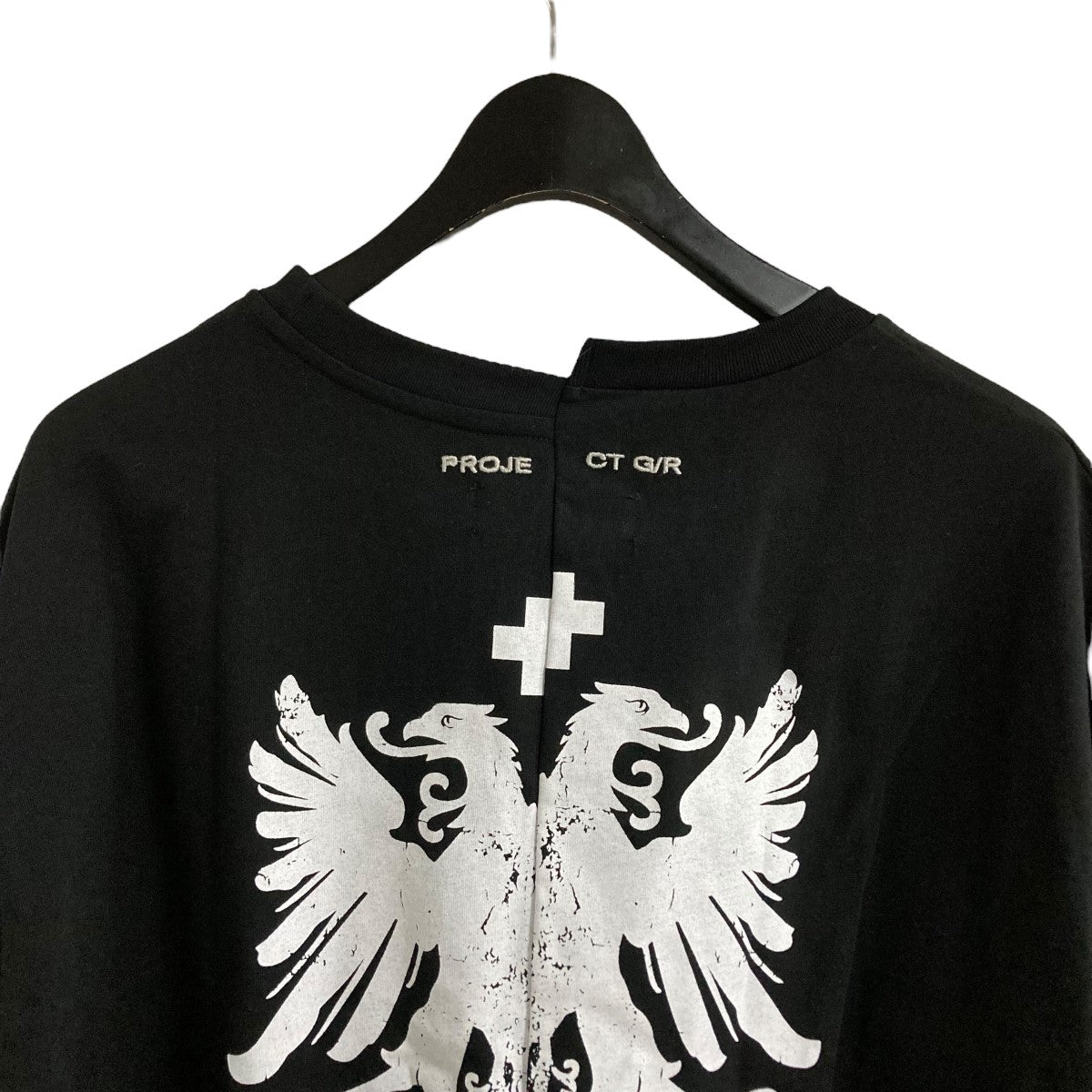 【完売品】PROJECT G/R ブラック サーマル長袖Tシャツ 完売品】PROJECT G/R ブラック サーマル長袖Tシャツ