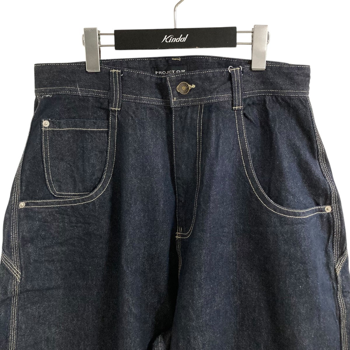 ANREALAGE / WRAP AZ DENIM PANTS / Indigo - LAD MUSICIAN・A.F